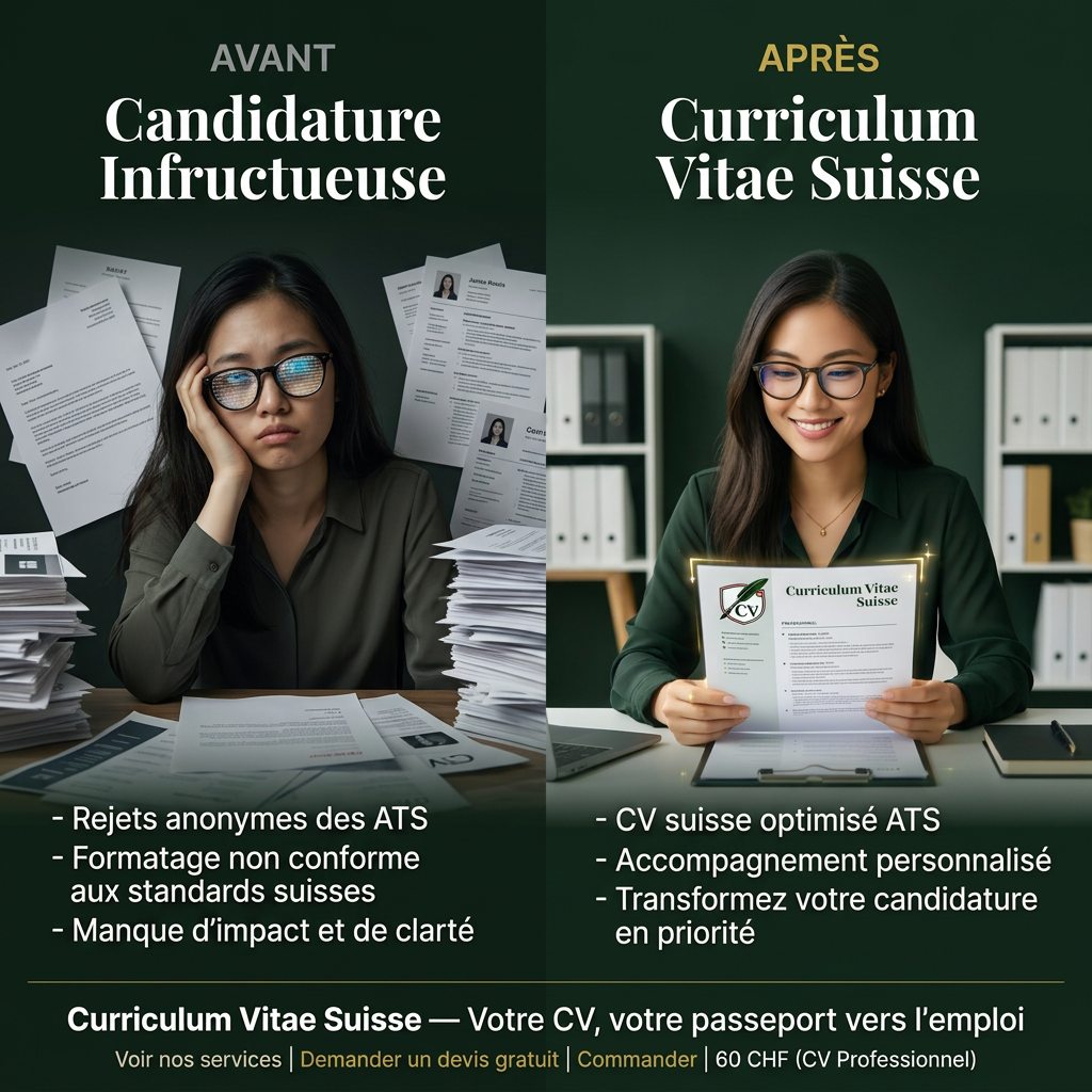 Accueil 2 Service de CV Suisse 2026 : 7 plateformes comparées